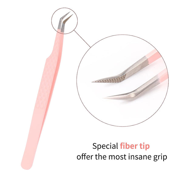 Fiber Tip 45°Tweezer