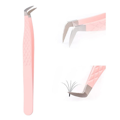 Fiber Tip Boot Volume Tweezers