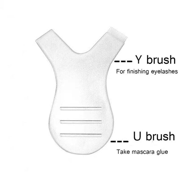 DORA Y Shape comb brush(10PCS/PACKAGE) - DORA LASH