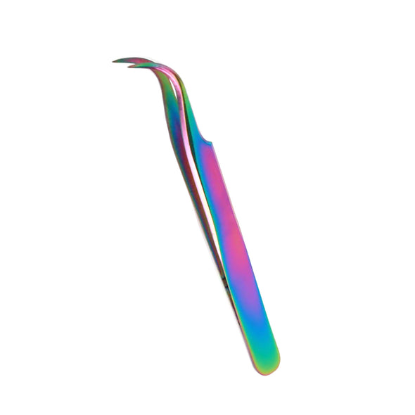 DORA RAINBOW CURVED TWEEZERS#2 - DORA LASH