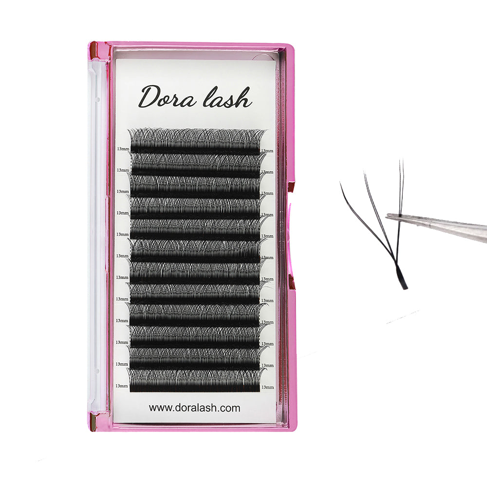 W Eyelash Extension 6D Volume Fans 0.07