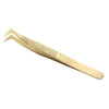 DORA NON-SLIP GOLD VOLUME TWEEZERS - DORA LASH