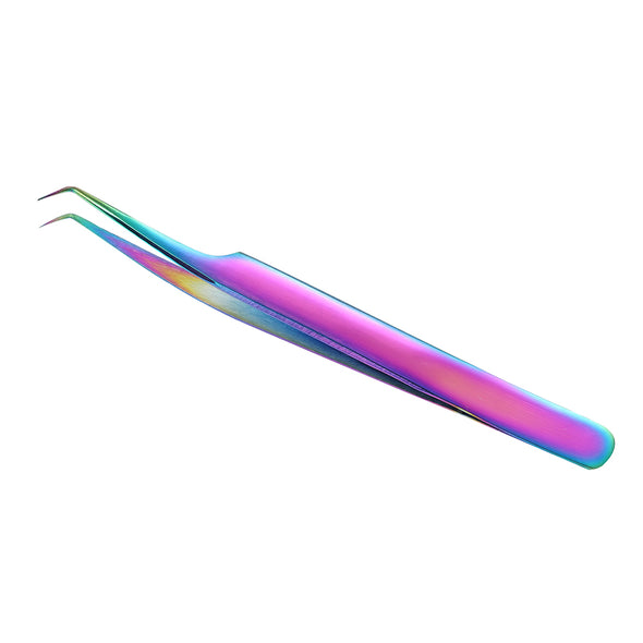 DORA RAINBOW CURVED TWEEZERS#1 - DORA LASH