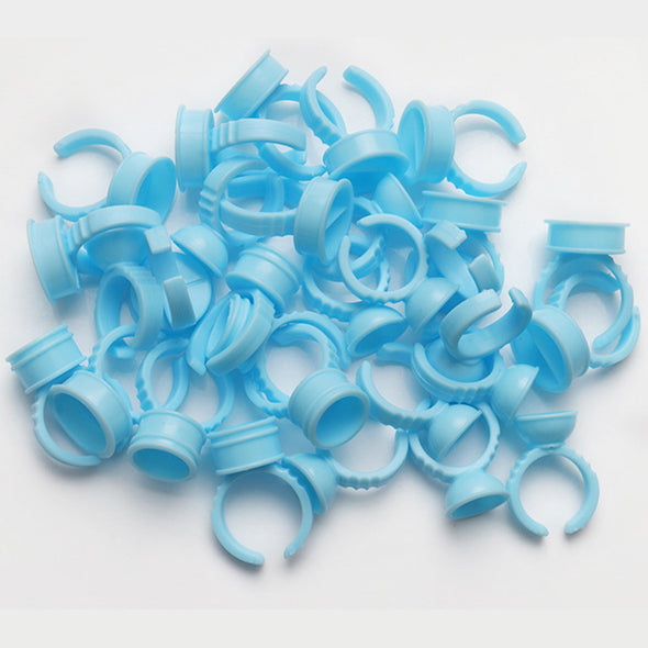 DORA GLUE RING BLUE (100PCS/PACK) - DORA LASH