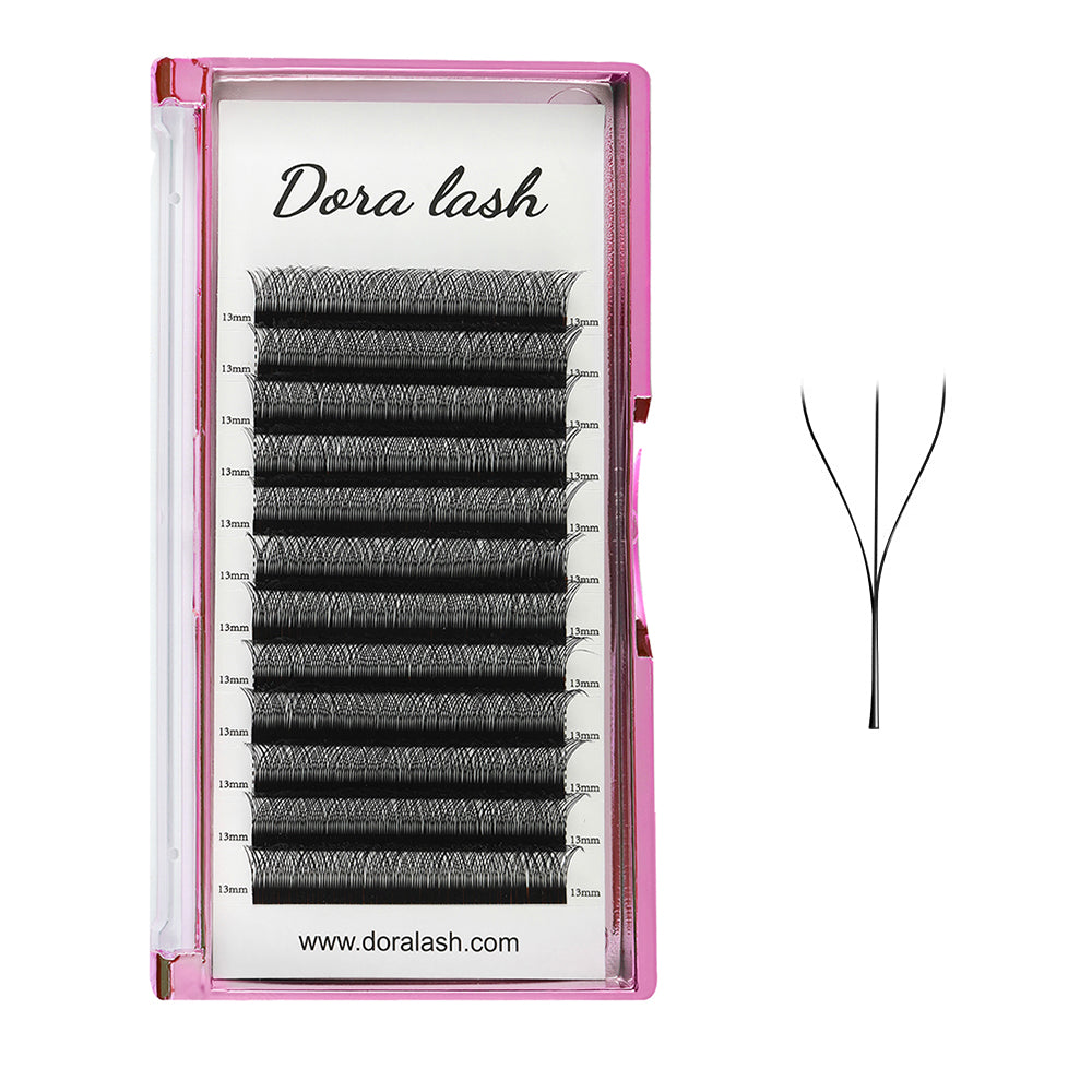 W Eyelash Extension 3D Volume Fans 0.07