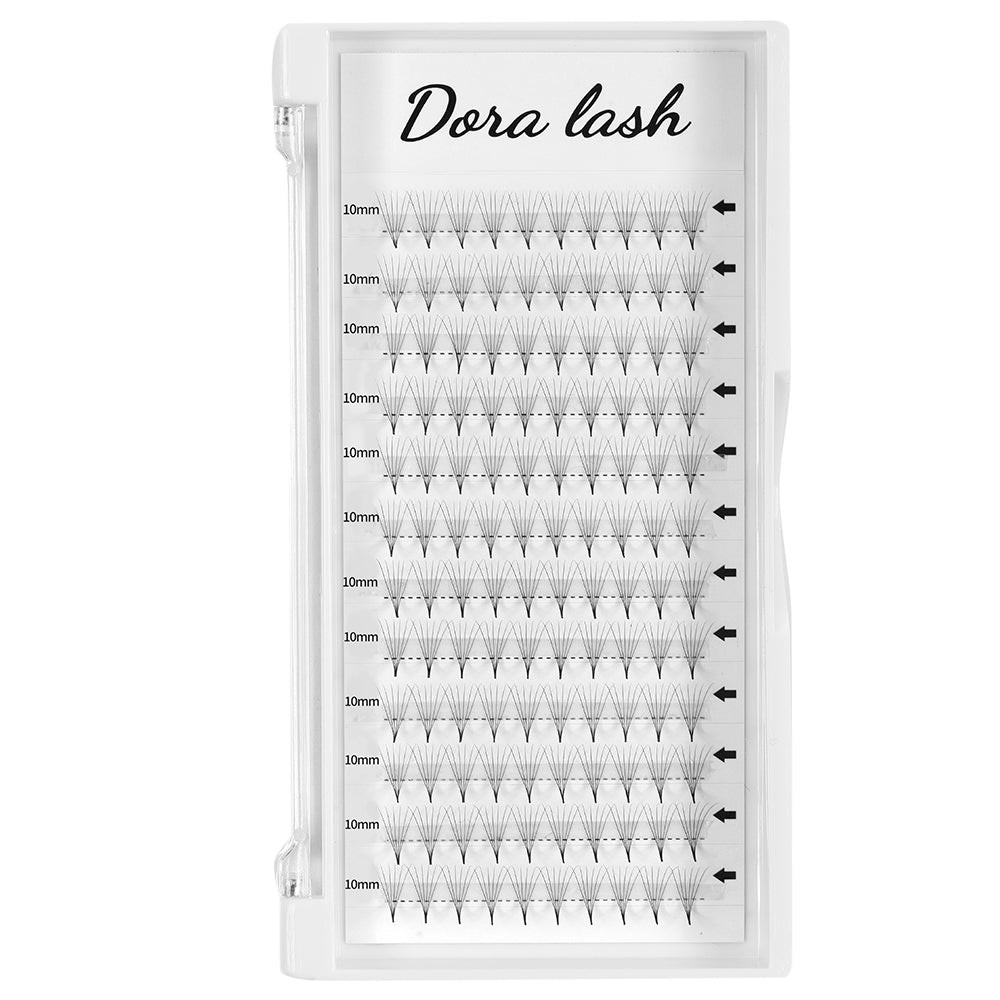 DORA 6D POINTY BASE FANS - DORA LASH