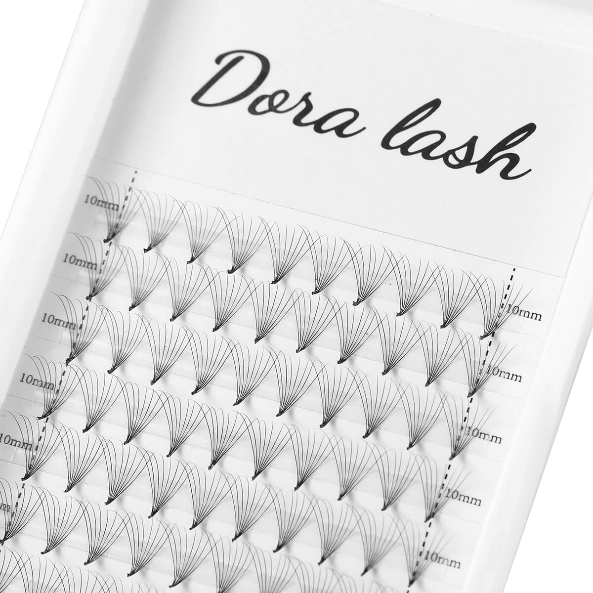 DORA 8D POINTY BASE FANS - DORA LASH