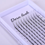 DORA LONG STEM PREMADE FANS 0.07 C CURL - DORA LASH