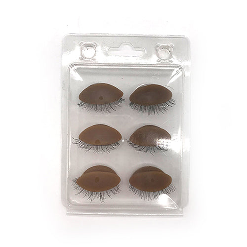 Replacement Eyelids for Training Mannequin - DORA LASH