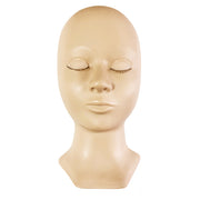 Mannequin Head with Replacement Eyelids - DORA LASH